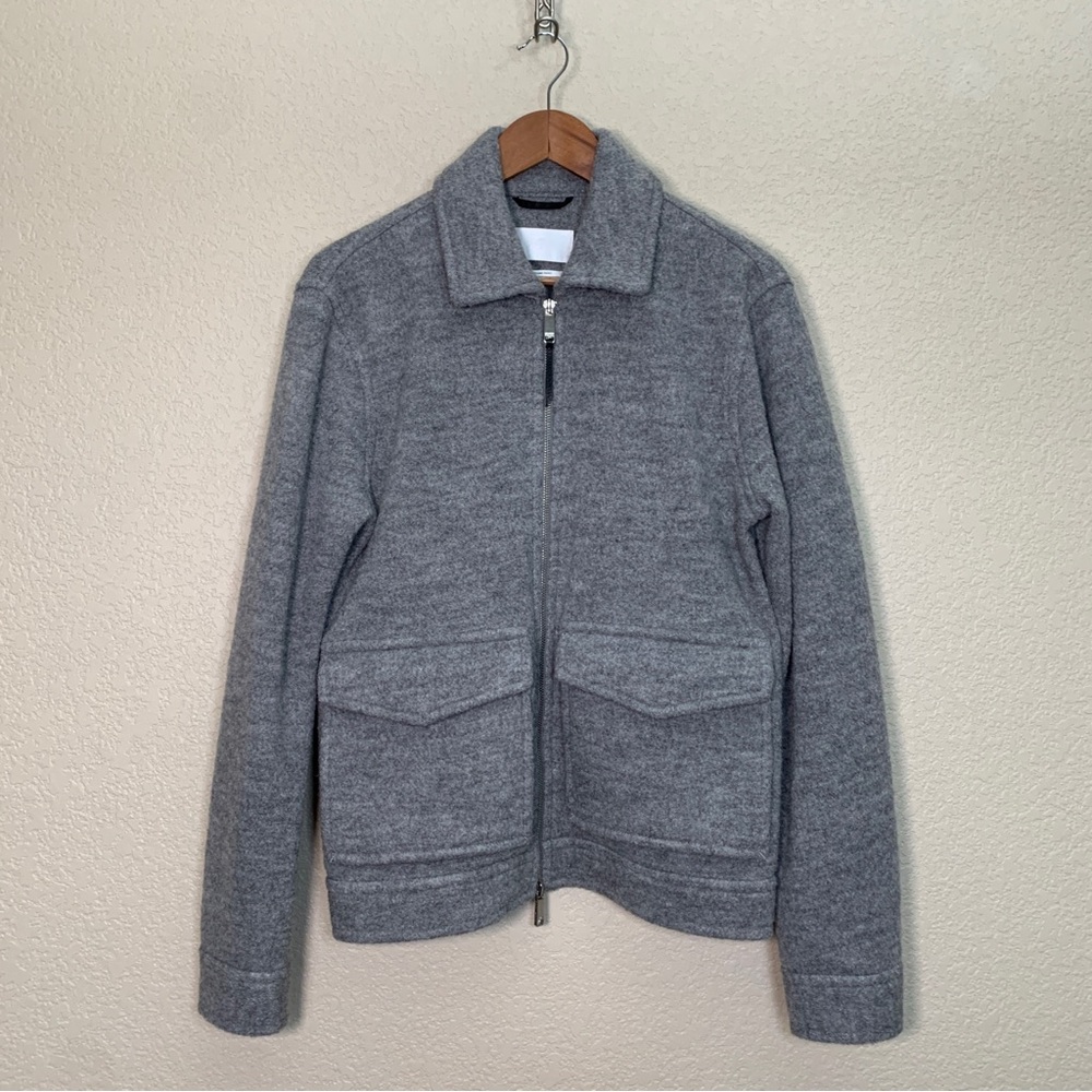 7 For All Mankind Boiled Wool Jacket Gray - NWT
